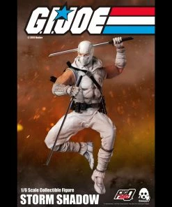 Back In Stock G.I. Joe Storm Shadow Collectible Figure 1/6 Scale By Threezero