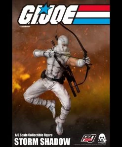 Back In Stock G.I. Joe Storm Shadow Collectible Figure 1/6 Scale By Threezero
