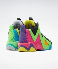 Reebok Nerf Kamikaze II Low Men's Basketball Shoes (GV7743) With Free Nerf Nerfoop
