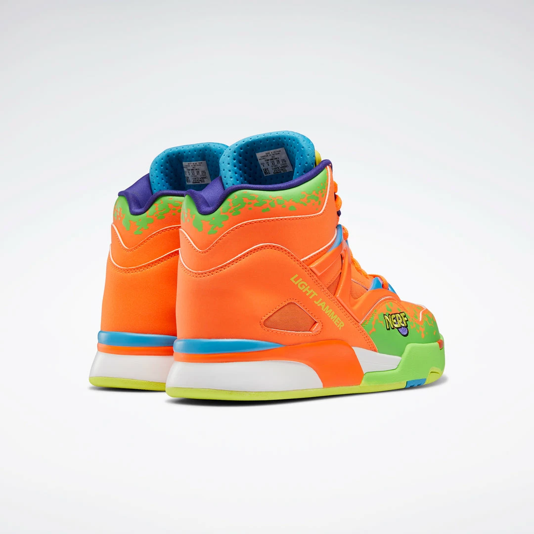 Reebok Hasbro Pulse Exclusives Pump Omni Zone II Men's Basketball Shoes (GY8068) With Free Nerf Nerfoop