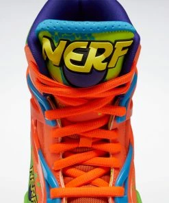 Reebok Hasbro Pulse Exclusives Pump Omni Zone II Men's Basketball Shoes (GY8068) With Free Nerf Nerfoop