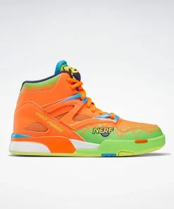 Reebok Hasbro Pulse Exclusives Pump Omni Zone II Men's Basketball Shoes (GY8068) With Free Nerf Nerfoop