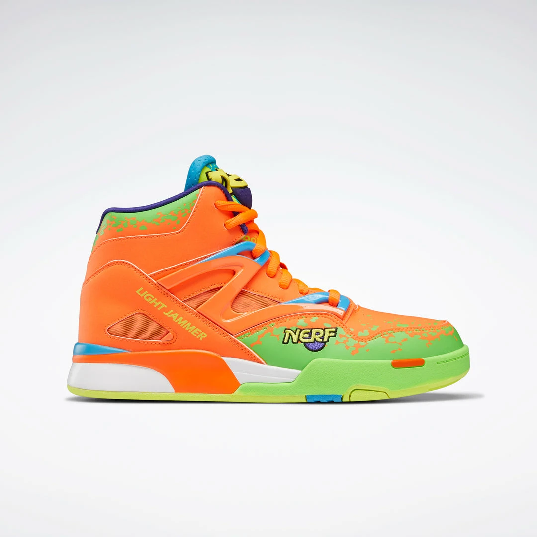 Reebok Hasbro Pulse Exclusives Pump Omni Zone II Men's Basketball Shoes (GY8068) With Free Nerf Nerfoop