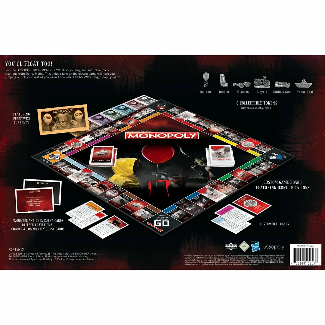 USAopoly Hasbro Gaming Monopoly IT