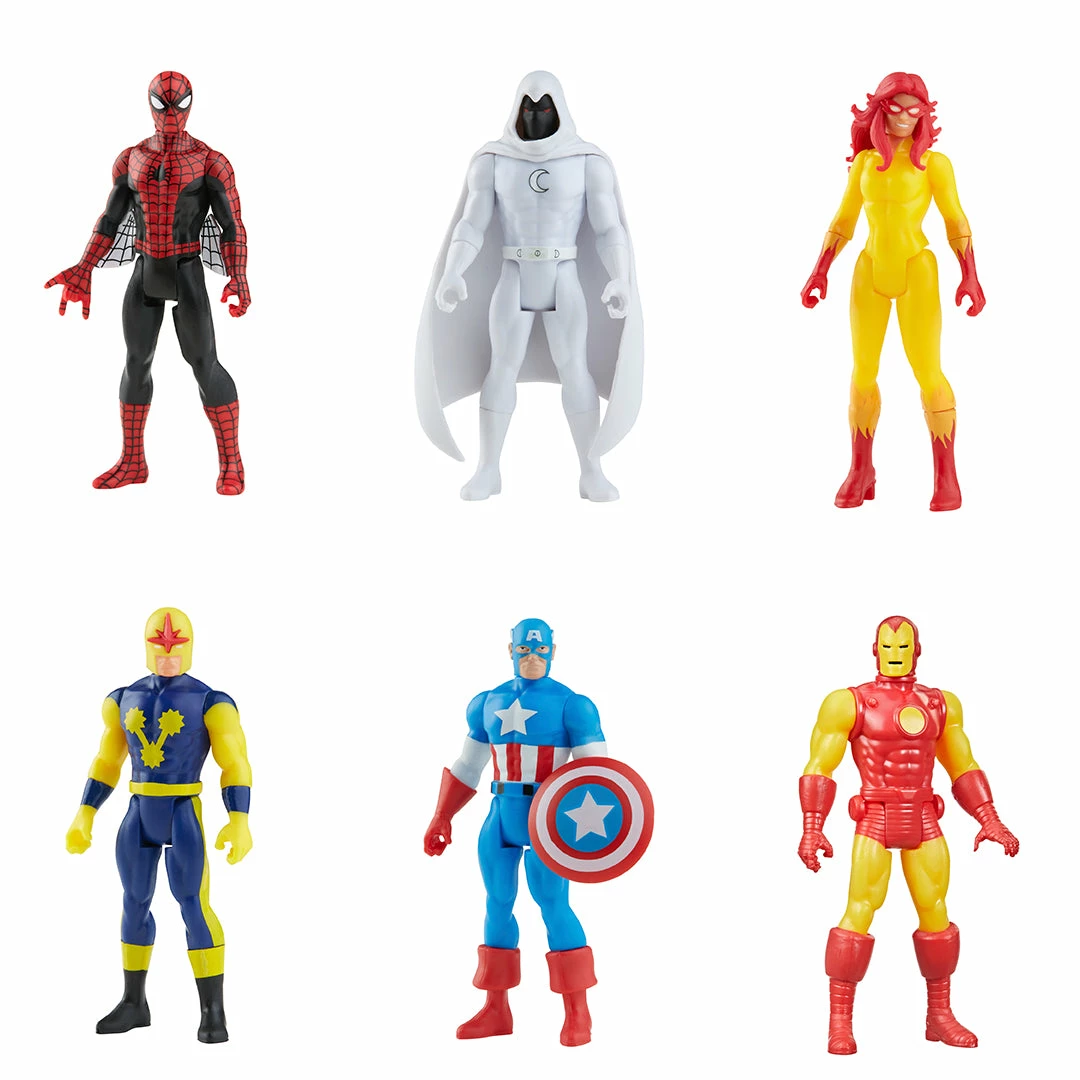 Hasbro Pulse Marvel Legends Retro 375 Collection Figures New