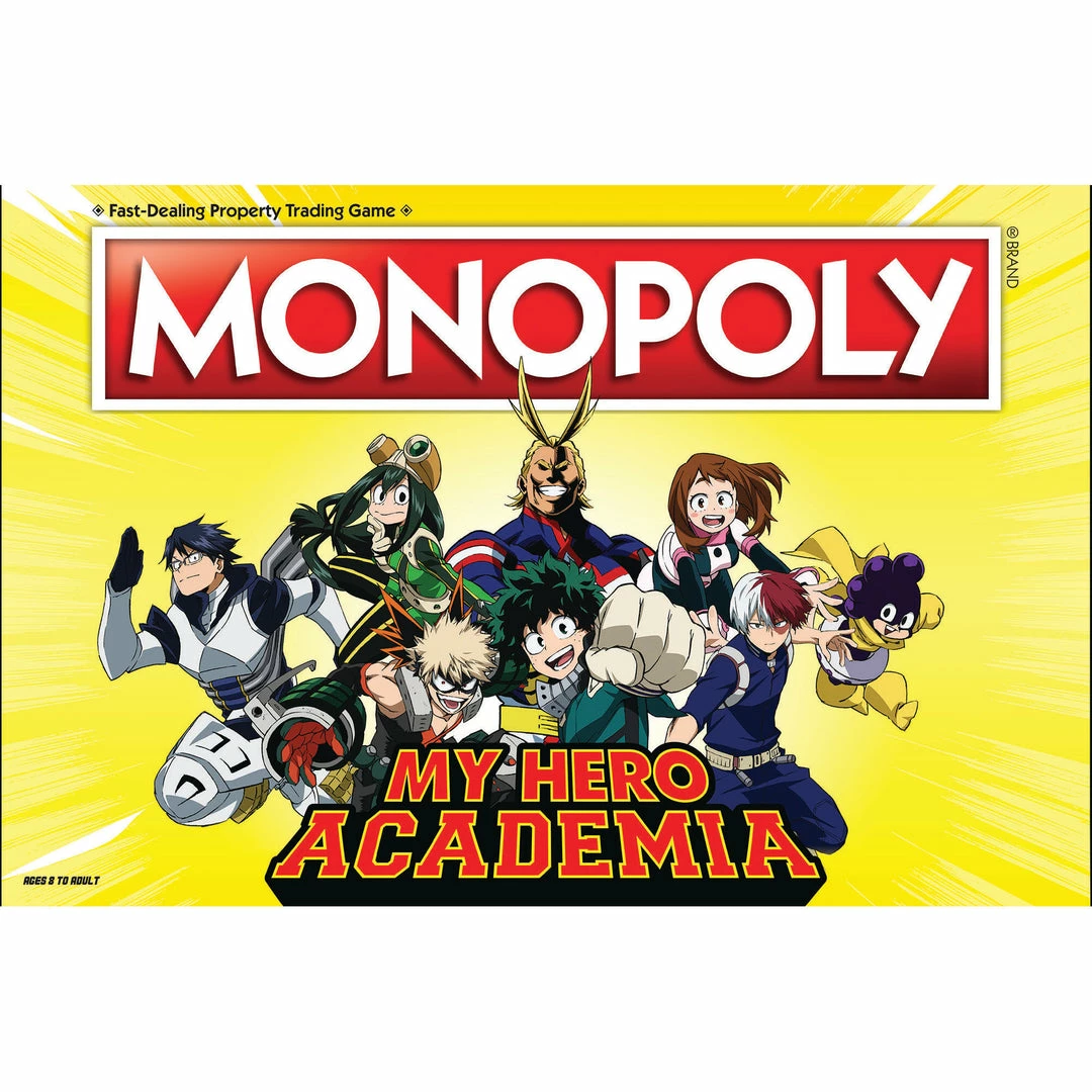 USAopoly MONOPOLY My Hero Academia Hasbro Gaming