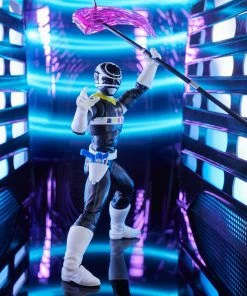 Power Rangers Lightning Collection In Space Black Ranger Ranger Figure