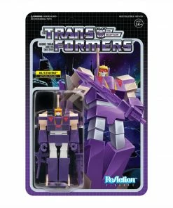 Transformers ReAction Blitzwing Figure By Super7