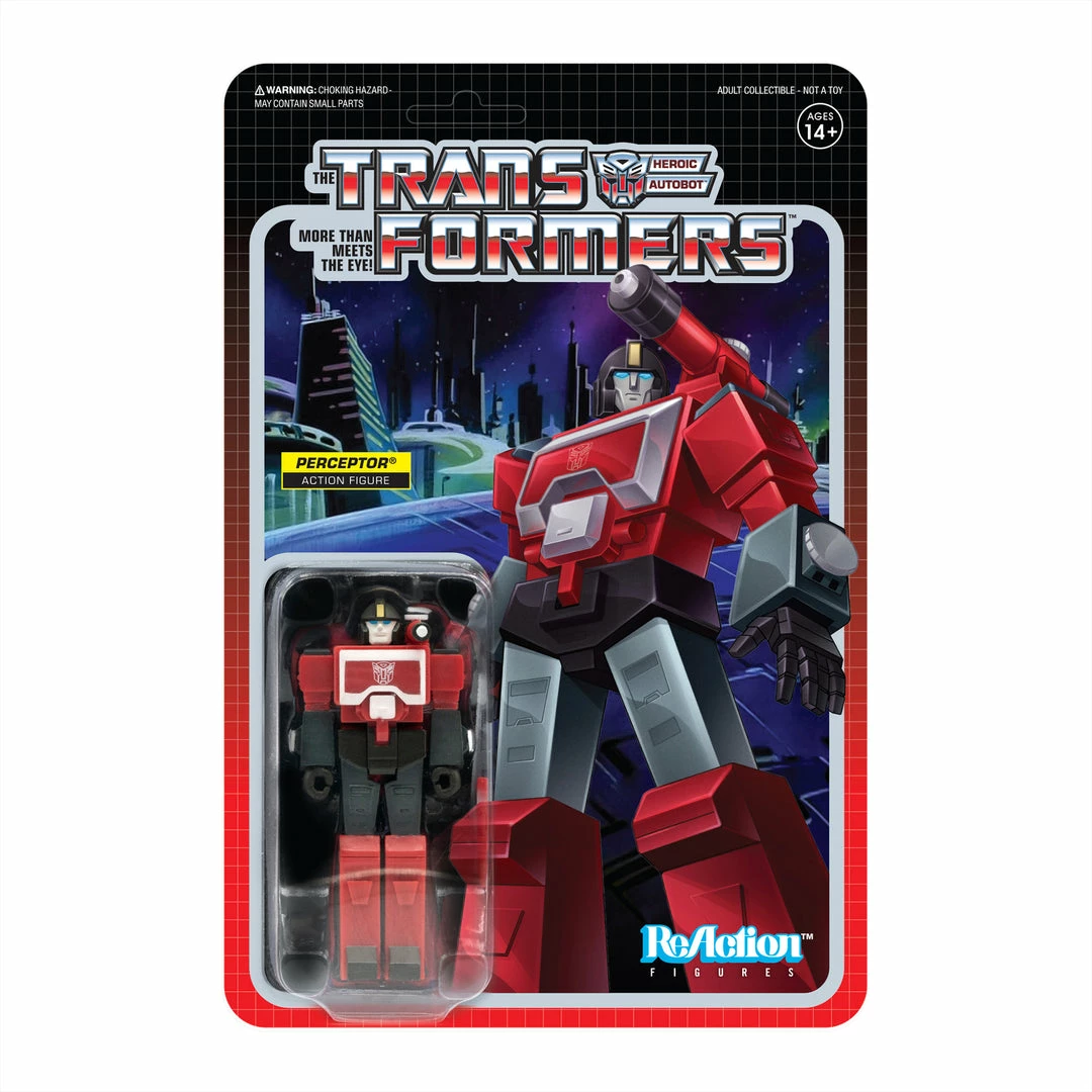 Transformers ReAction Perceptor Figure By Super7
