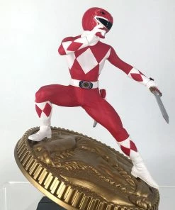 Mighty Morphin Power Rangers Red Ranger Collectible Figure By PCS Collectibles