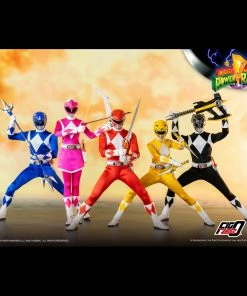 Mighty Morphin Power Rangers Collectible Figures 6-Pack 1/6 Scale By Threezero