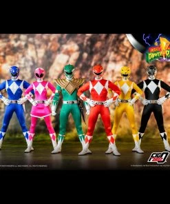 Mighty Morphin Power Rangers Collectible Figures 6-Pack 1/6 Scale By Threezero