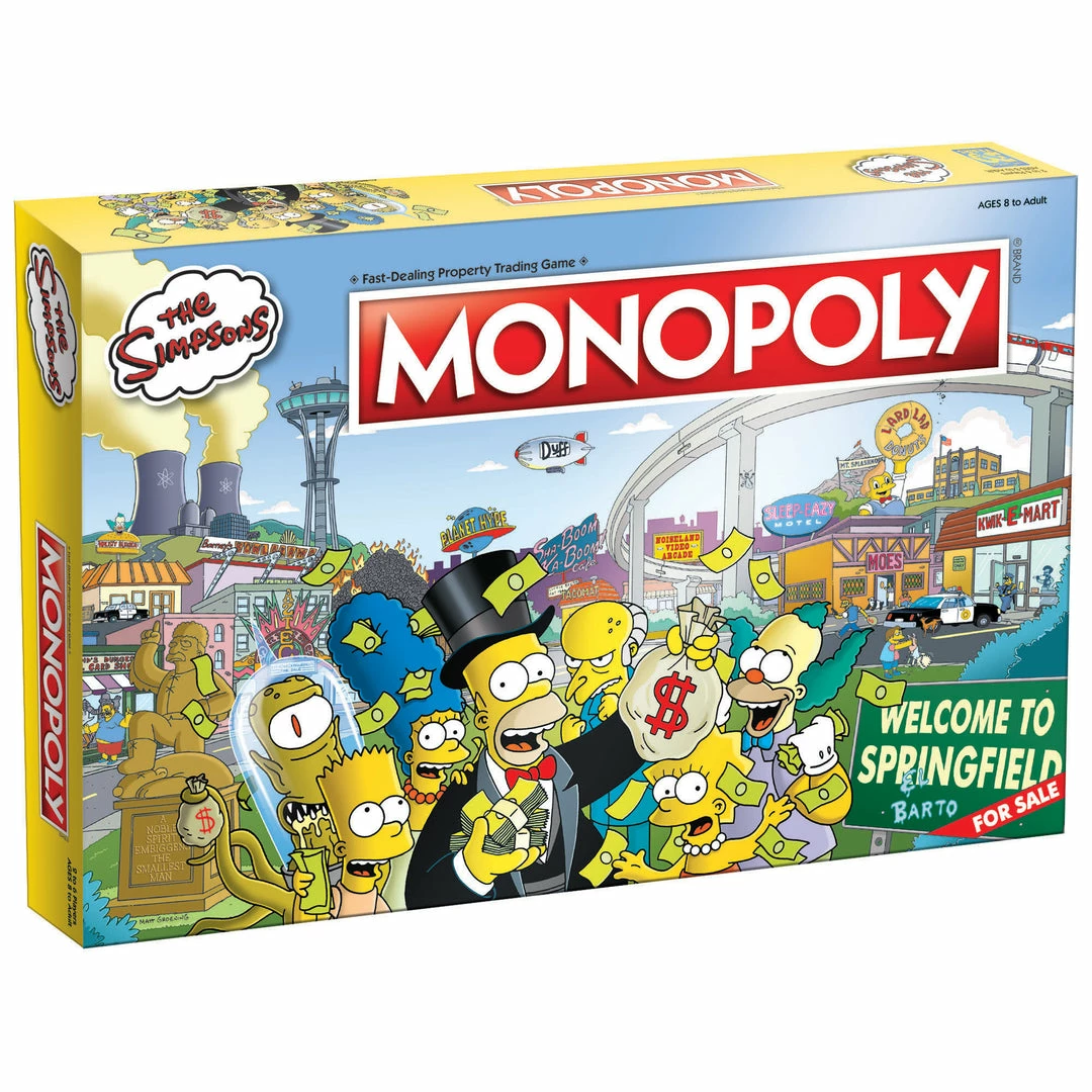 USAopoly Hasbro Gaming MONOPOLY The Simpsons