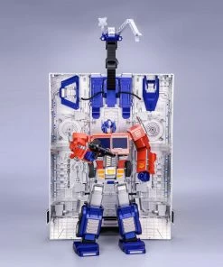 Robosen Transformers Optimus Prime Auto-Converting Trailer With Roller – Collector’s Edition New