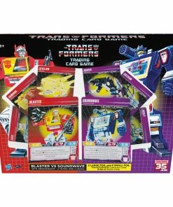 Hasbro Pulse Exclusives Transformers TCG Blaster VS Soundwave 35th Anniversary Edition