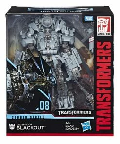 Transformers Studio Series 08 Leader Class Movie 1 Decepticon Blackout Figure