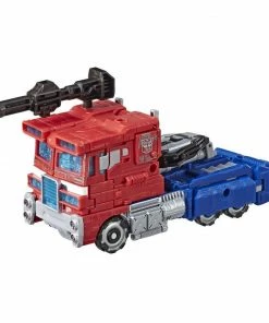 Transformers Generations War For Cybertron: Siege Voyager Class WFC-S11 Optimus Prime Action Figure