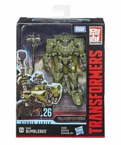 Transformers Studio Series 26 Deluxe Class Transformers: The Last Knight WWII Bumblebee Action Figure