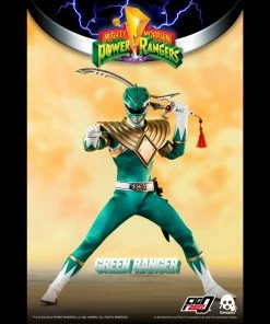 Mighty Morphin Power Rangers Green Ranger Collectible Figure 1/6 Scale By Threezero