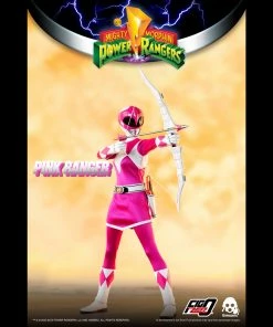 Back In Stock Mighty Morphin Power Rangers Pink Ranger Collectible Figure 1/6 Scale By Threezero