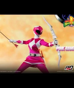 Back In Stock Mighty Morphin Power Rangers Pink Ranger Collectible Figure 1/6 Scale By Threezero