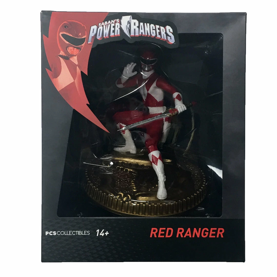 Mighty Morphin Power Rangers Red Ranger Collectible Figure By PCS Collectibles