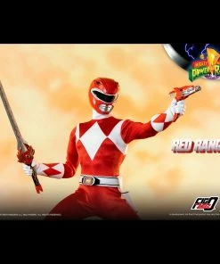 Mighty Morphin Power Rangers Red Ranger Collectible Figure 1/6 Scale By Threezero