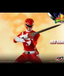 Mighty Morphin Power Rangers Red Ranger Collectible Figure 1/6 Scale By Threezero