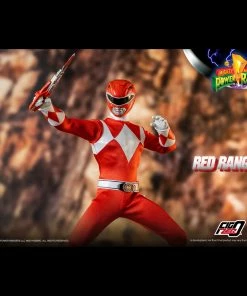 Mighty Morphin Power Rangers Red Ranger Collectible Figure 1/6 Scale By Threezero
