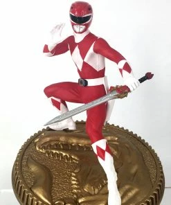 Mighty Morphin Power Rangers Red Ranger Collectible Figure By PCS Collectibles